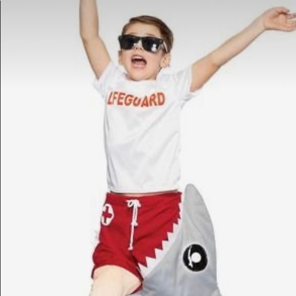 👻 Sz M (9year old) Lifeguard Tee - Picture 7 of 7